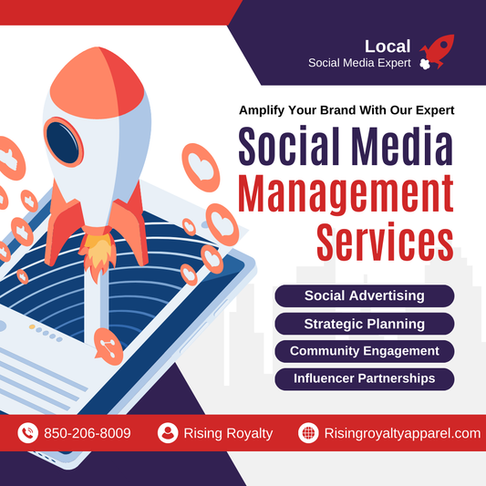 Social Media Management - Rising Royalty Apparel - #tag1#